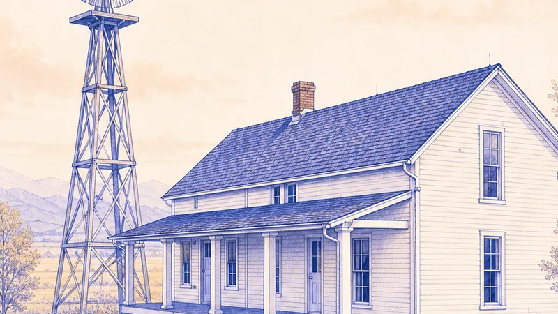 rural farmhouse