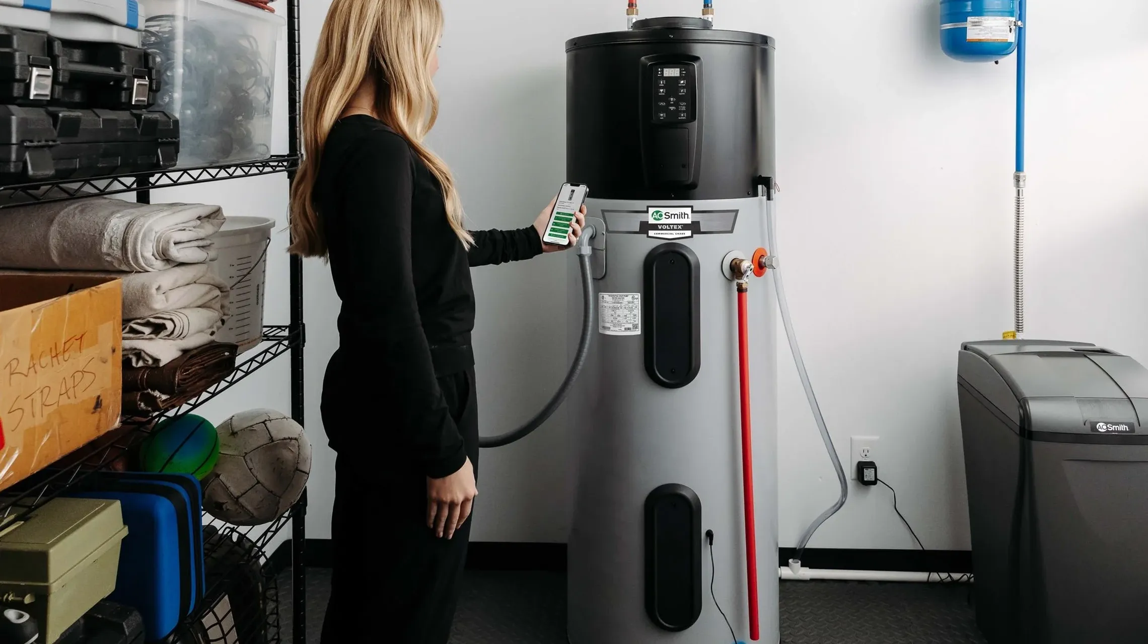 A heat pump water heater