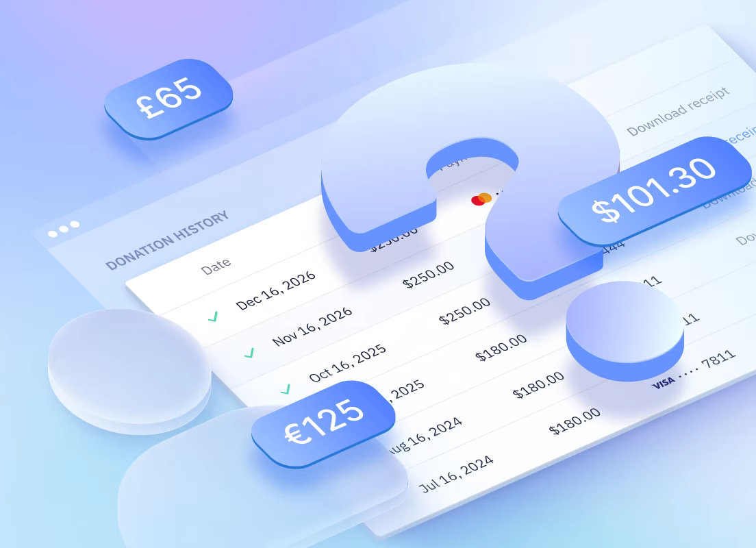 Fragmented donor history across channels