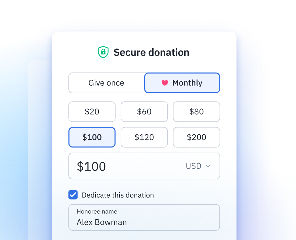 Same checkout, more donations completed