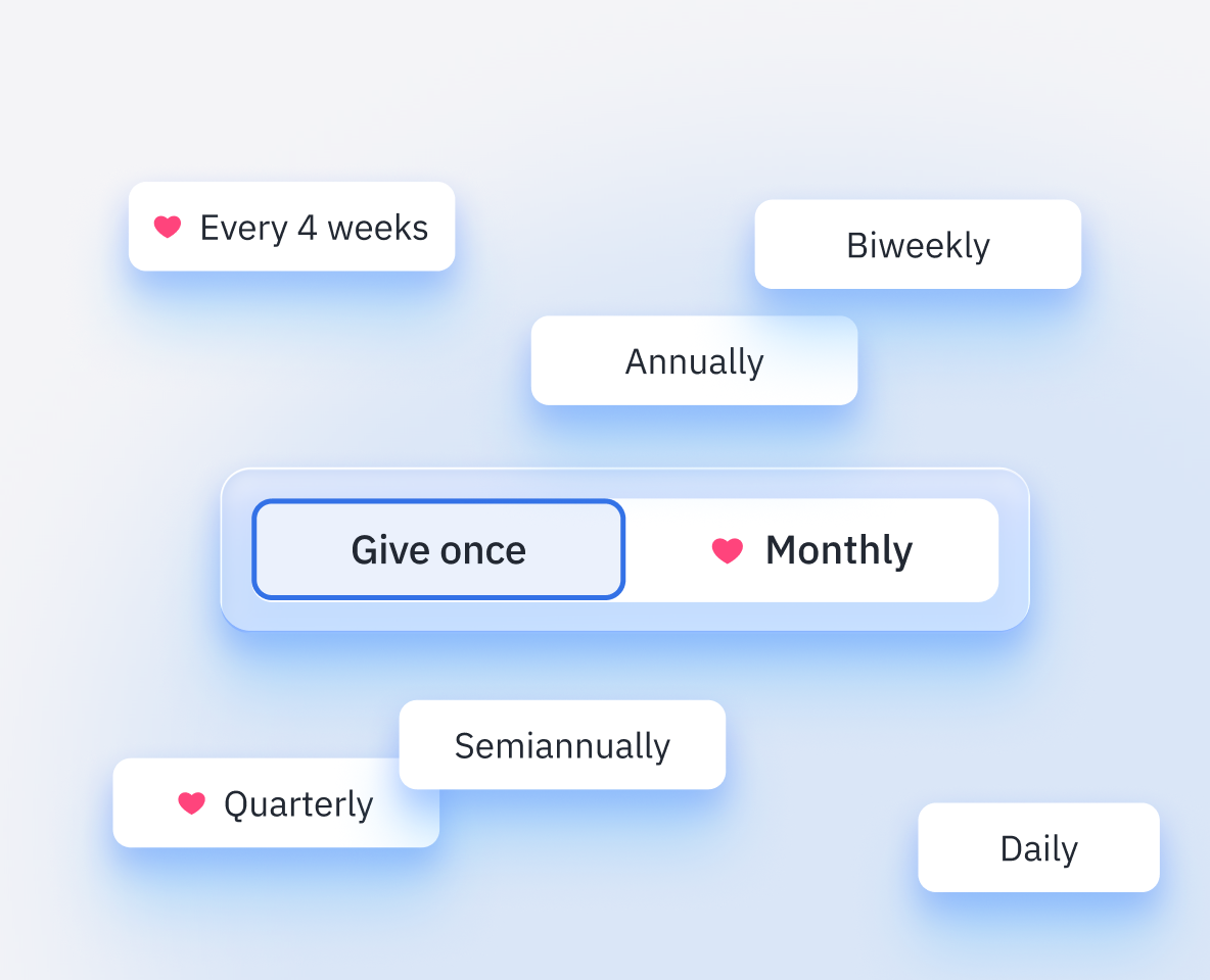 Tithes and recurring giving