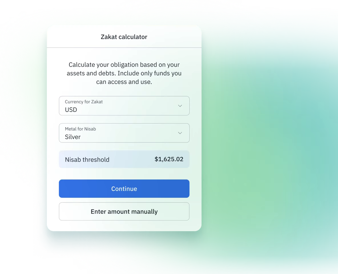 Keep the calculation connected to the gift