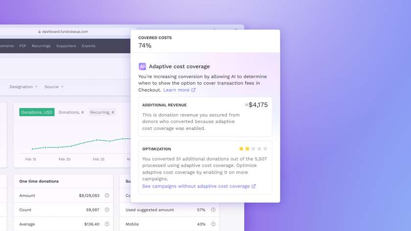 Fundraise Up: the AI online donation form that pays for itself