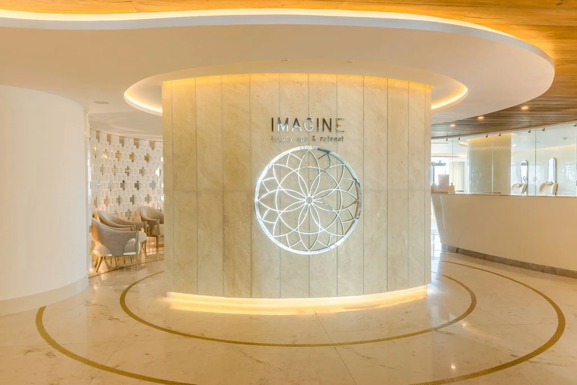 the spa imagine entrance