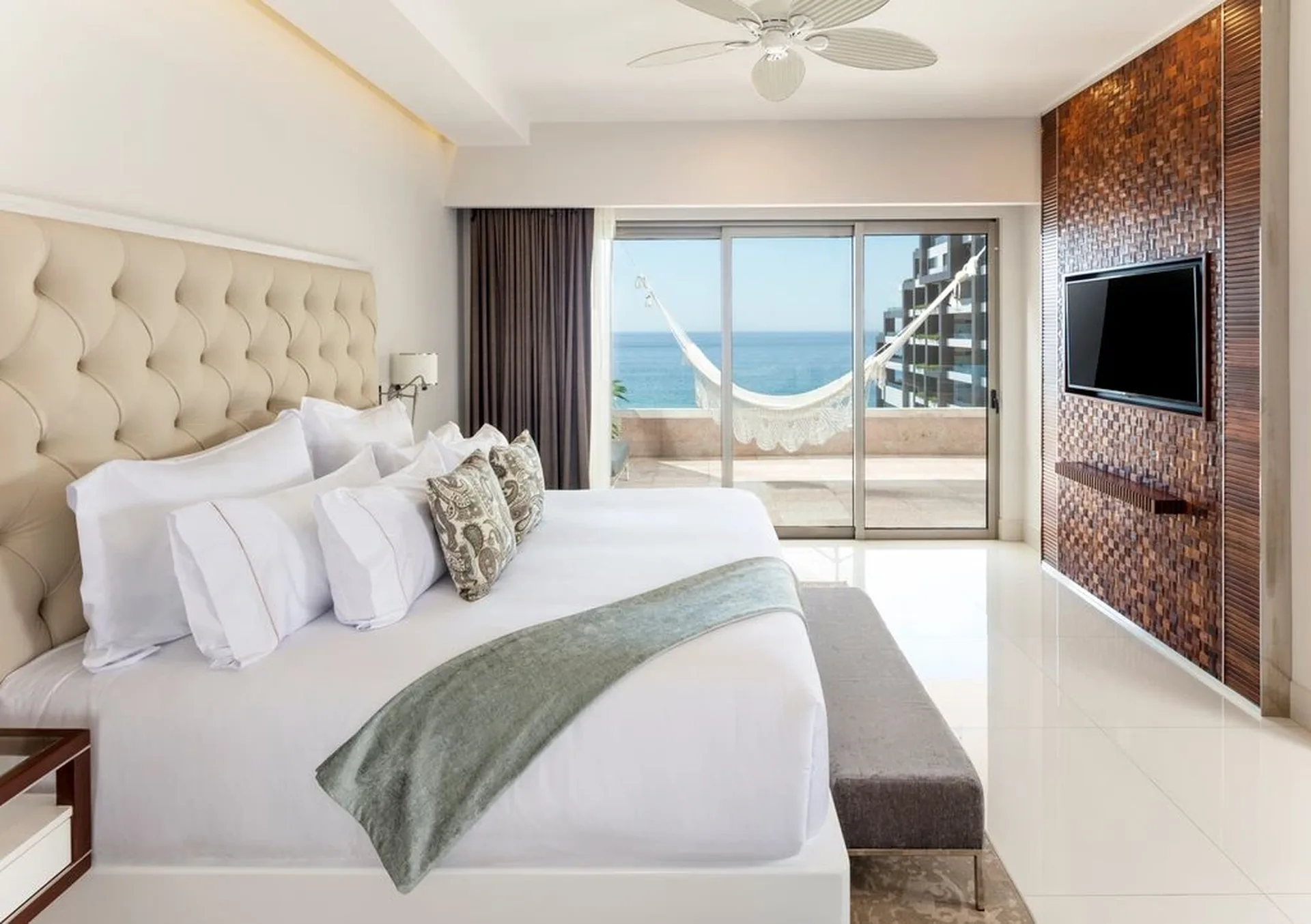 oceanview siute with private terrace & hammock