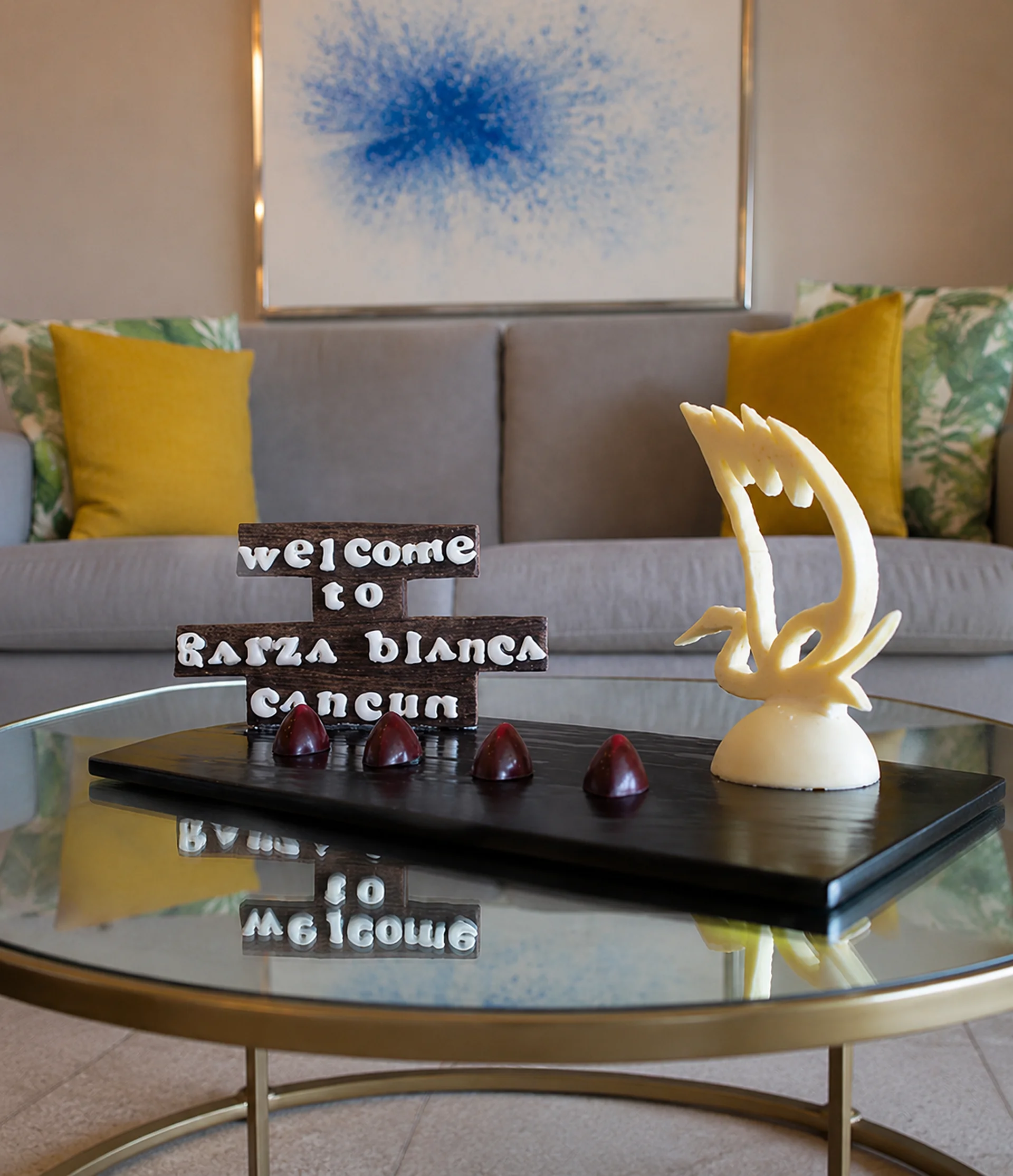 welcome amenities garza blanca cancun