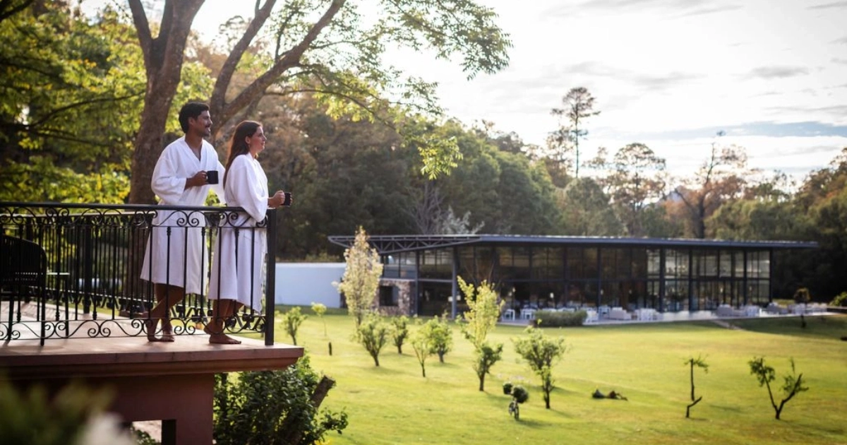 Quiet spot for couples at Sierra Lago, deep in the forest