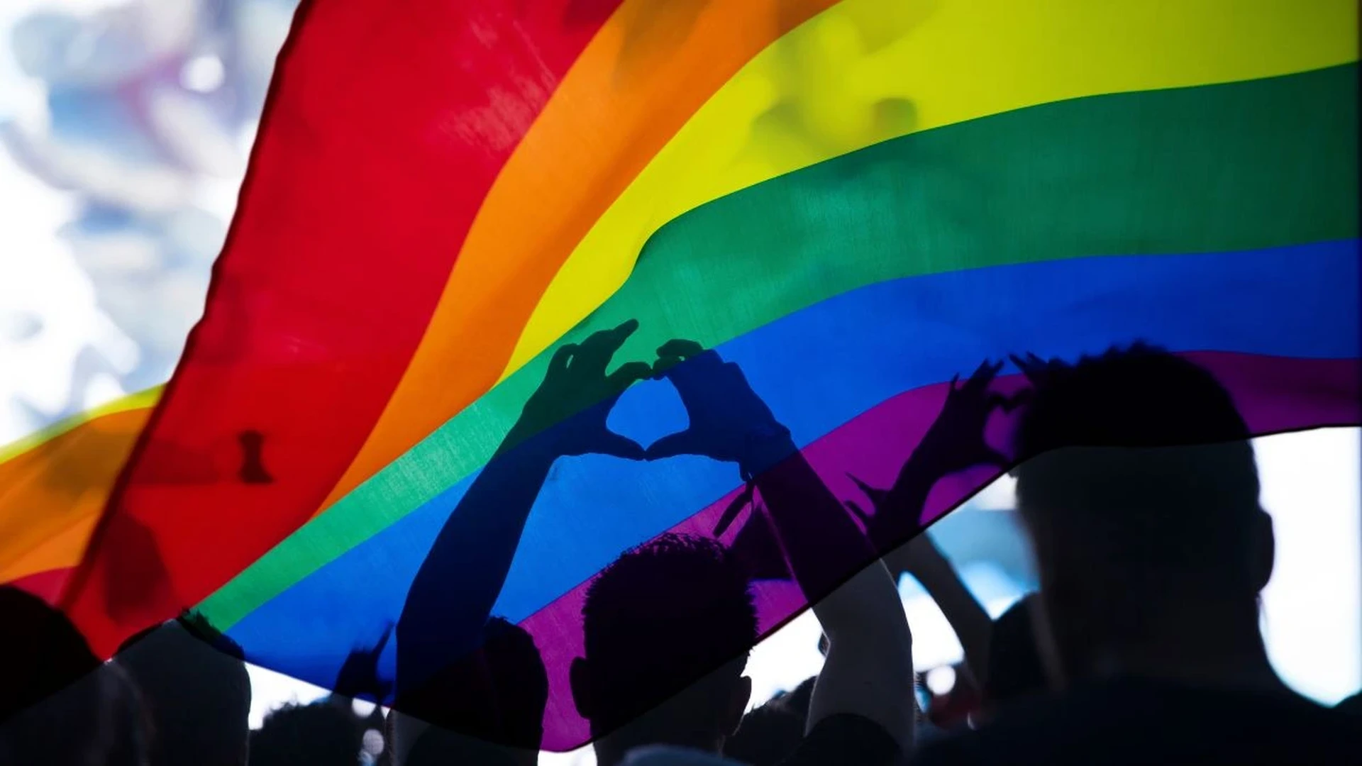 waving multicolor flag