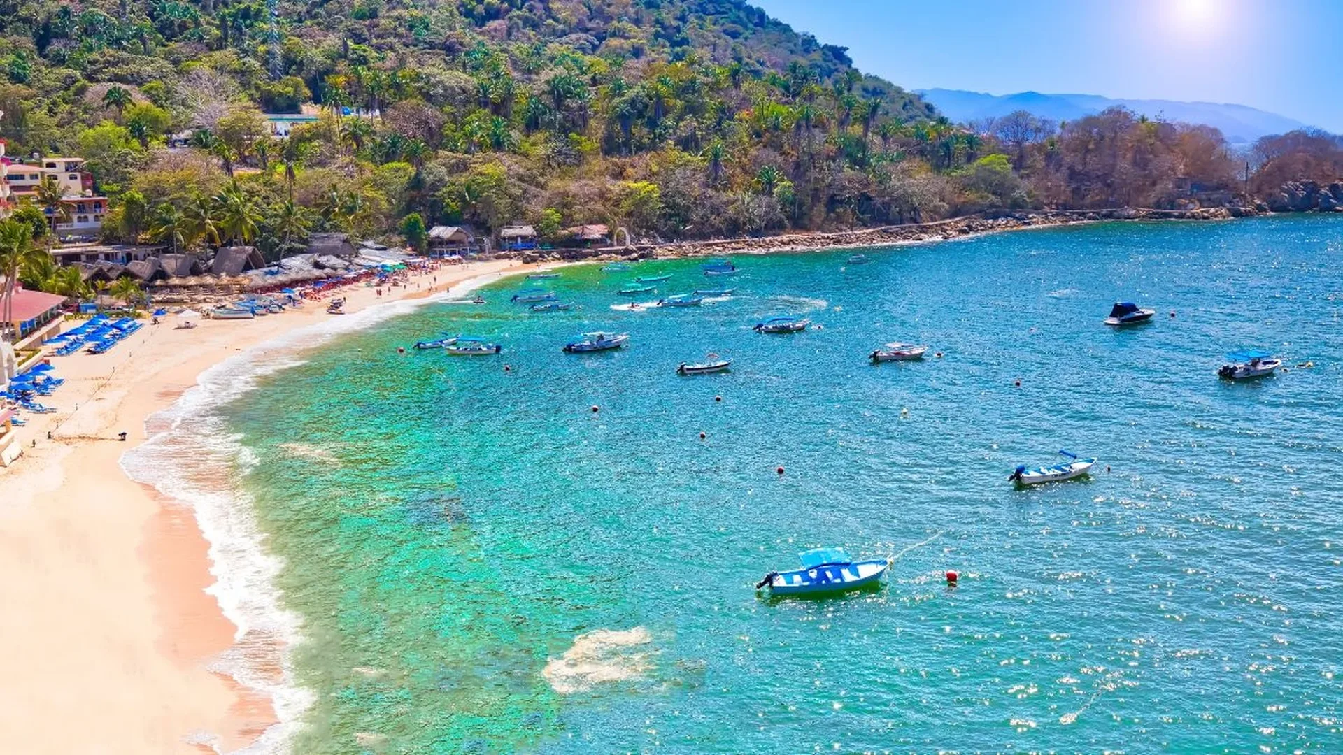 hidden beach in puerto vallarta