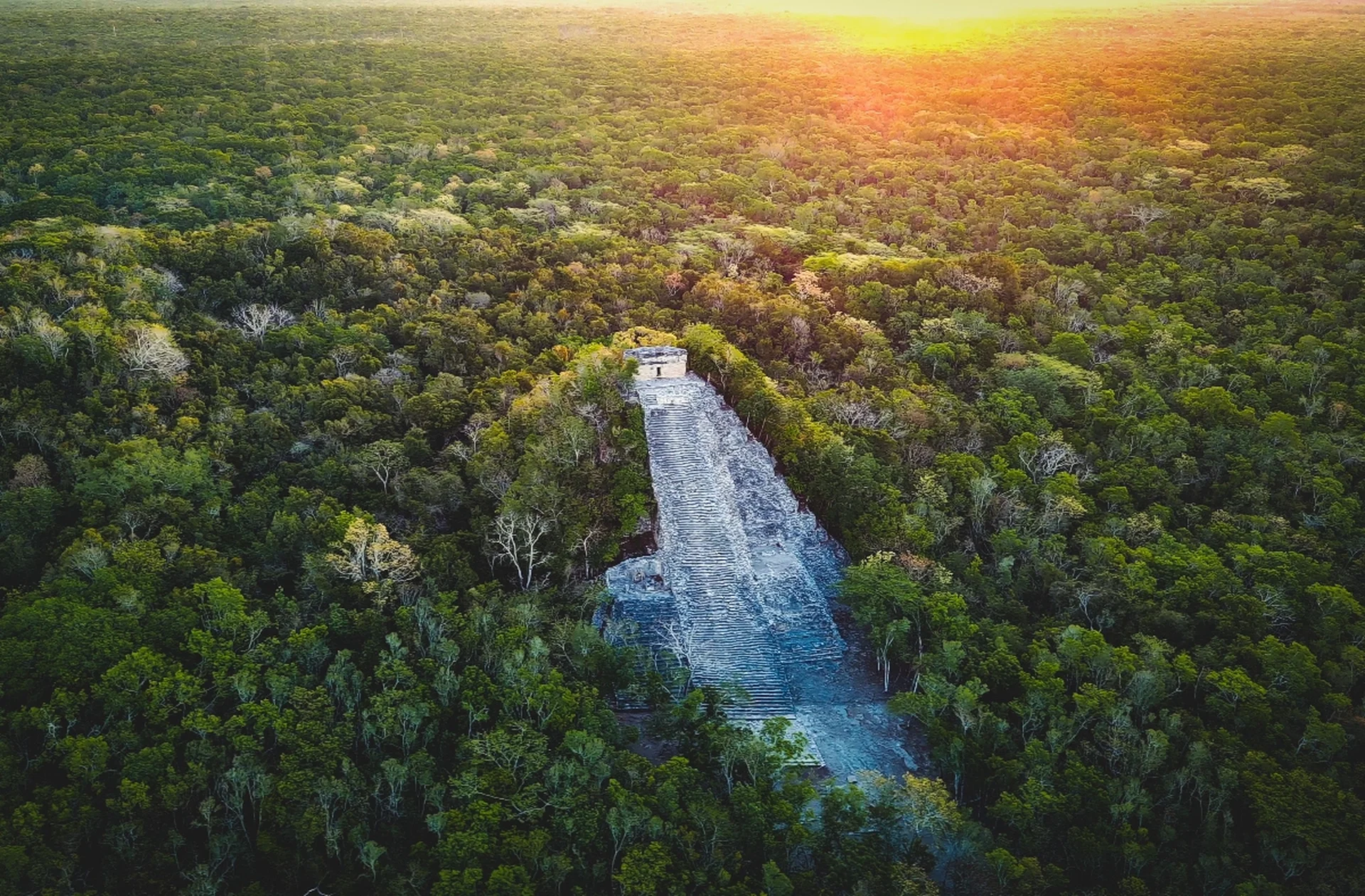 Ruinas mayas de Cobá en México