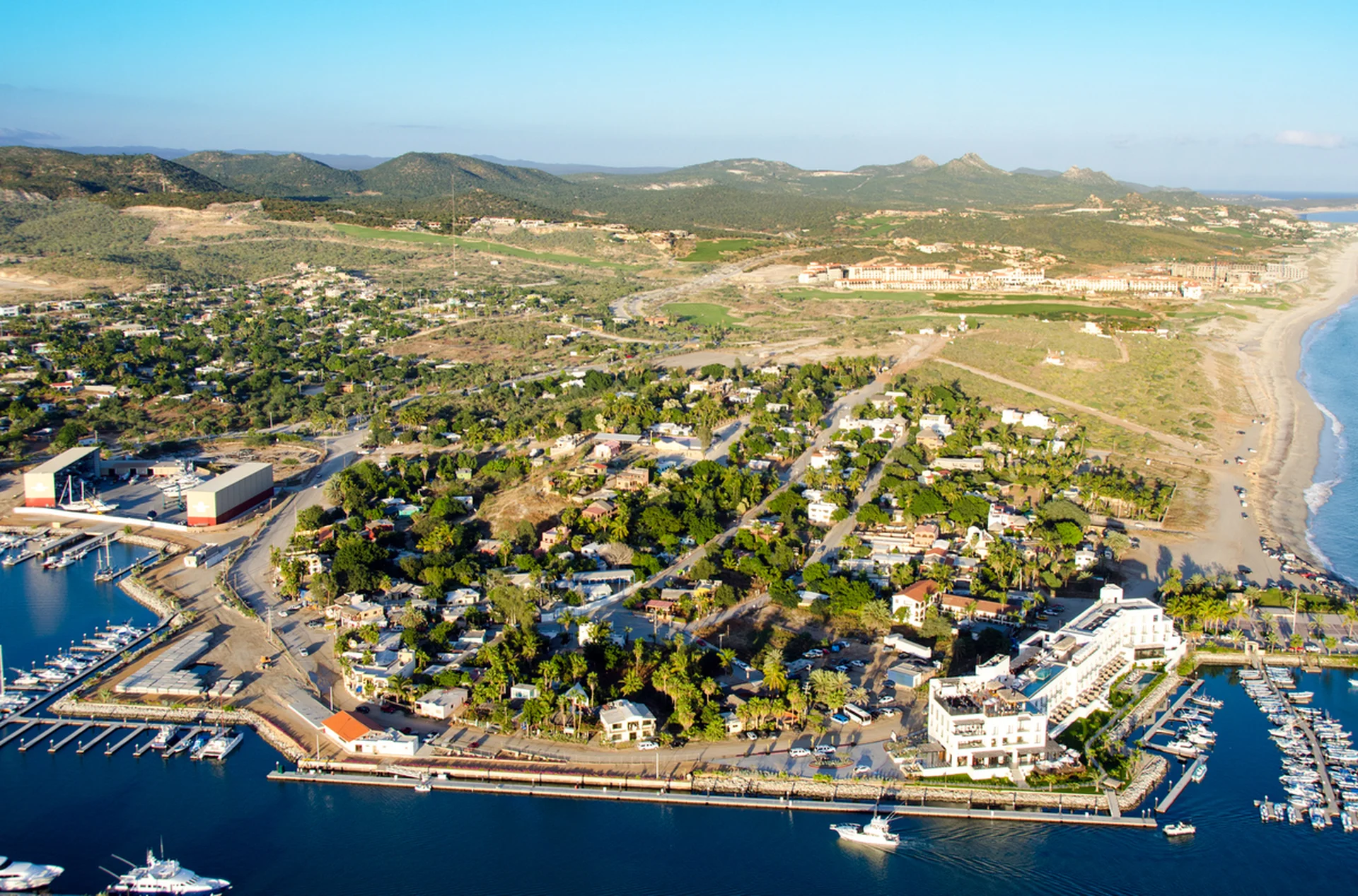 Garza Blanca Los Cabos san jose del cabo from above