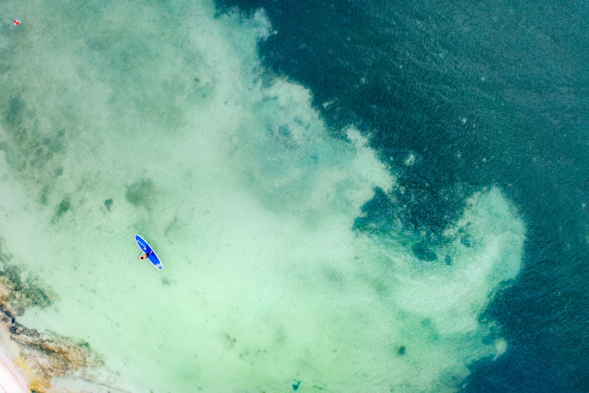paddle-boarding-at-garza-blanca-cancun