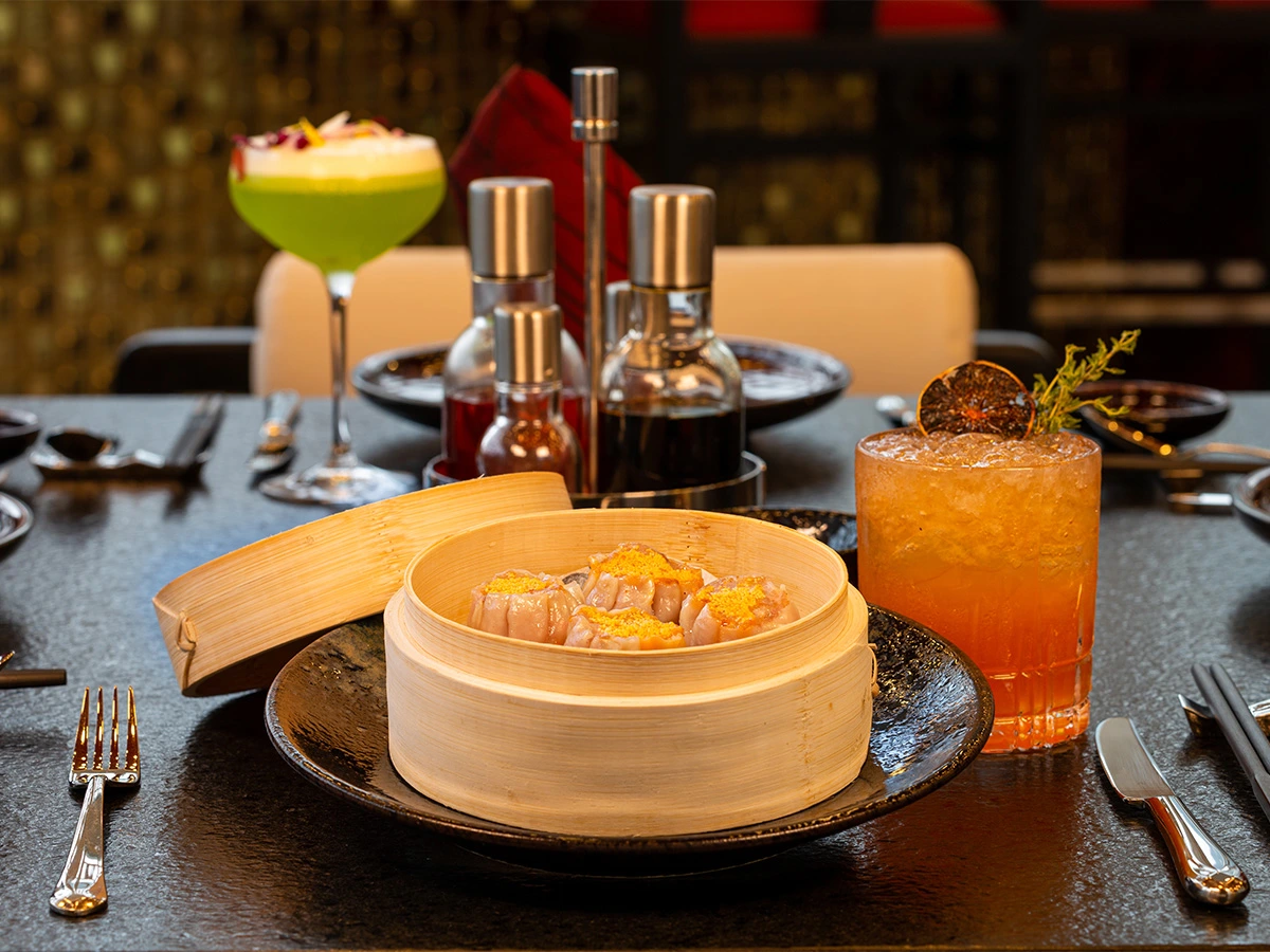 Gourmet dish dim sum experience