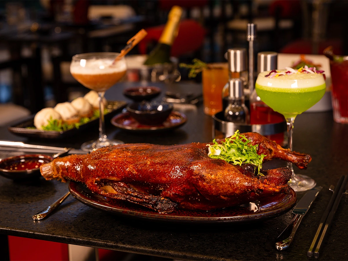 Gourmet dish imperial peking duck