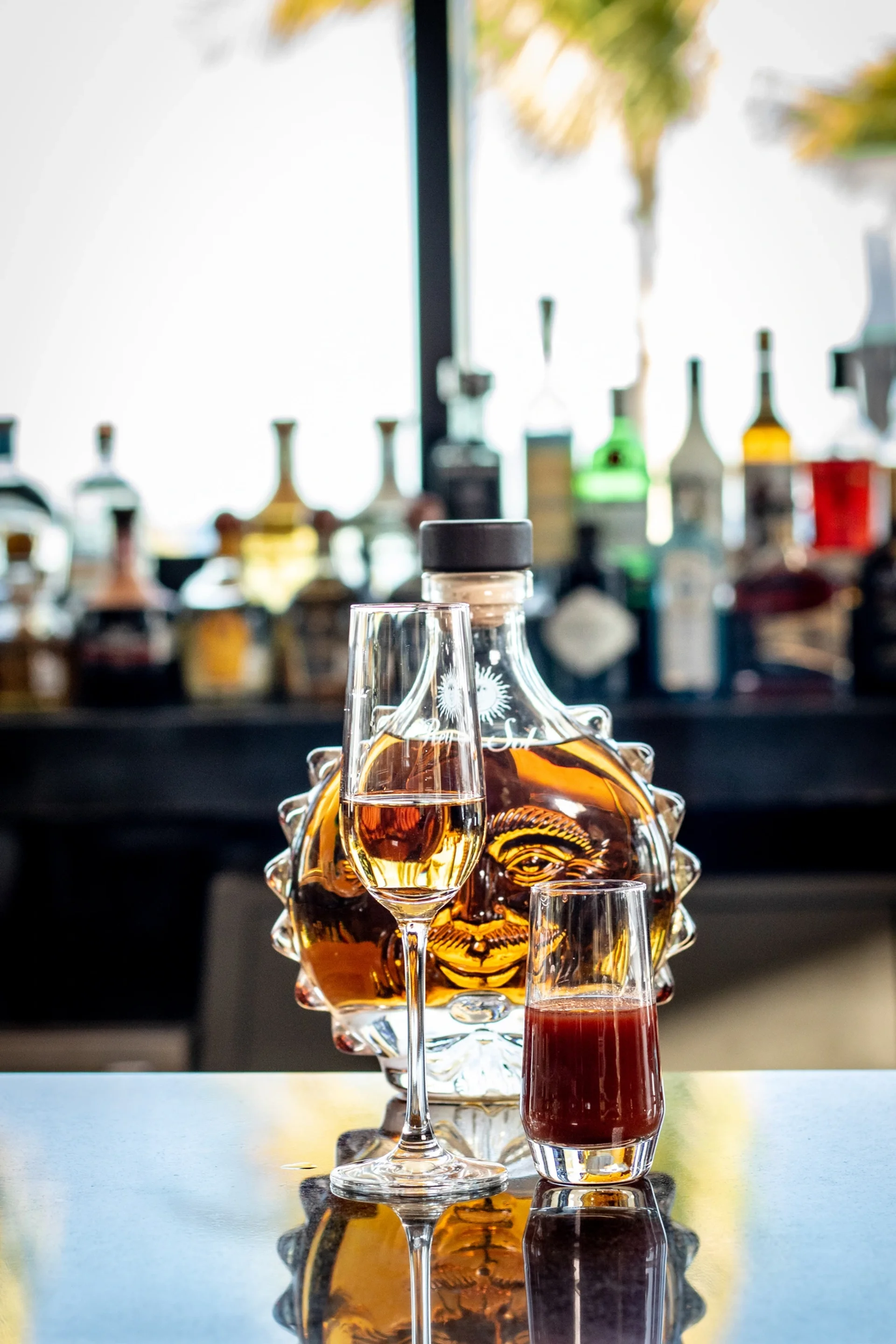 in suite premium bar Garza Blanca Puerto Vallarta