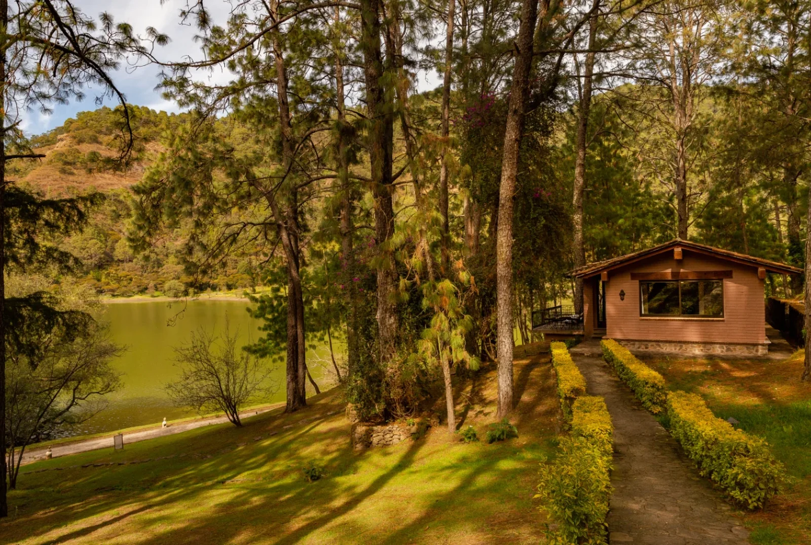 Interior of the Jazmin Cabin at Sierra Lago Resort & Spa