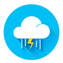 Rain cloud icon