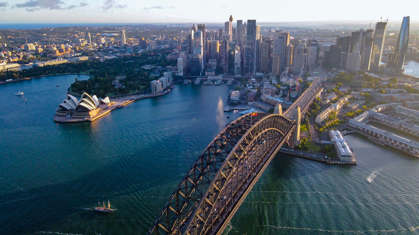 aerial-view-of-sydney-harbour-bridge
