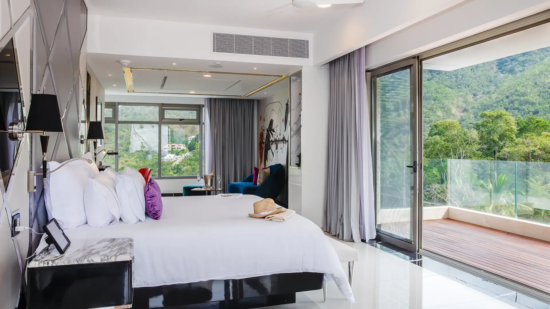 corner suite south - hotel mousai puerto vallarta