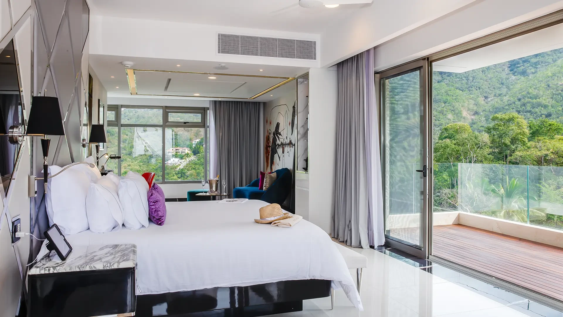 corner suite south - hotel mousai puerto vallarta