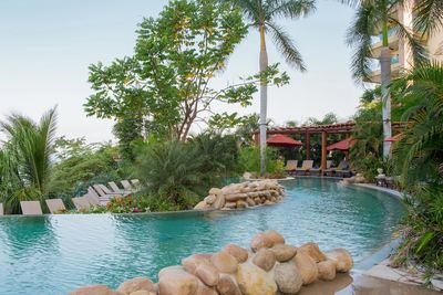 panoramic pool at garza blanca puerto vallarta