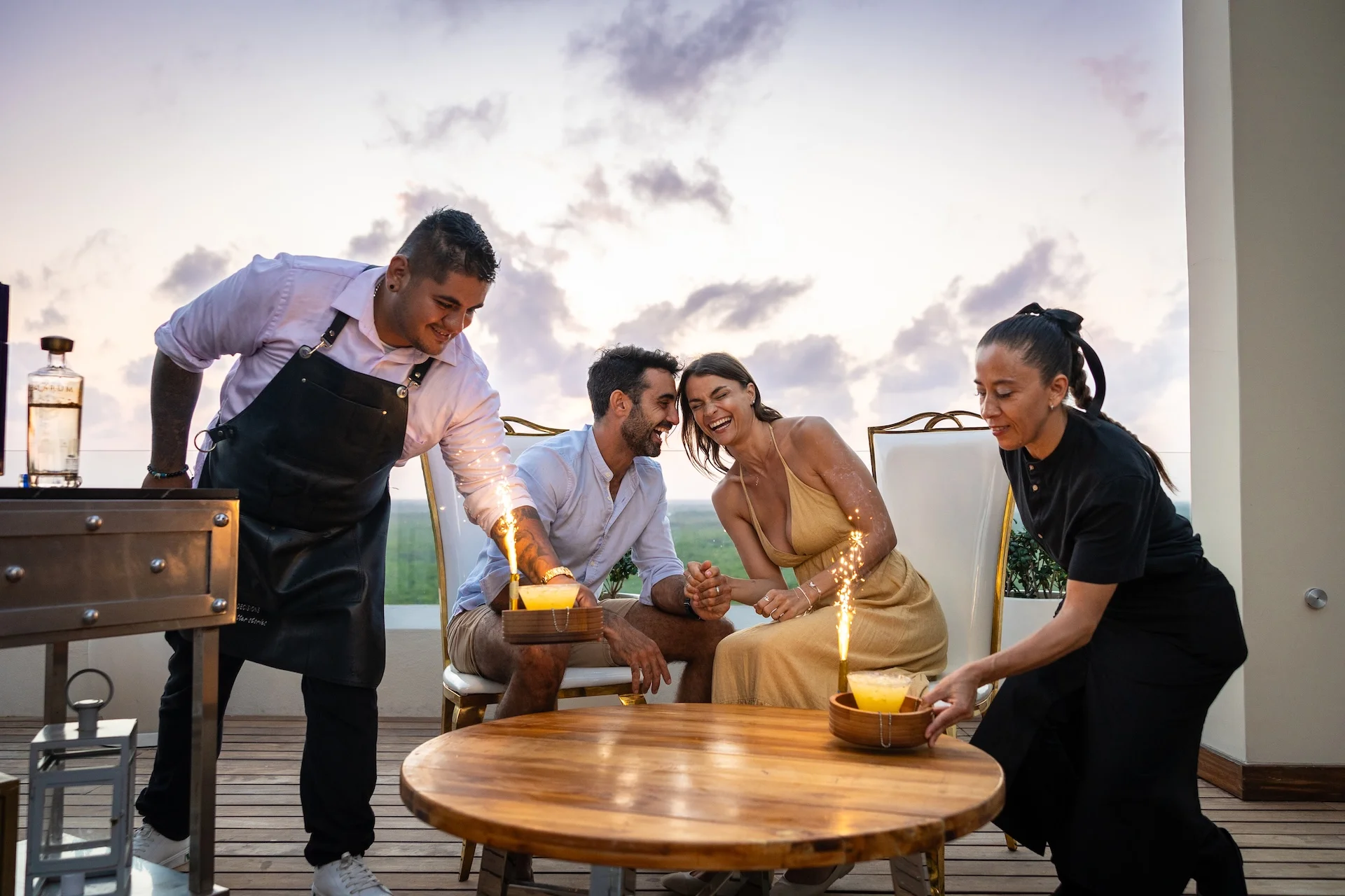 lifestyle rooftop garza blanca cancun