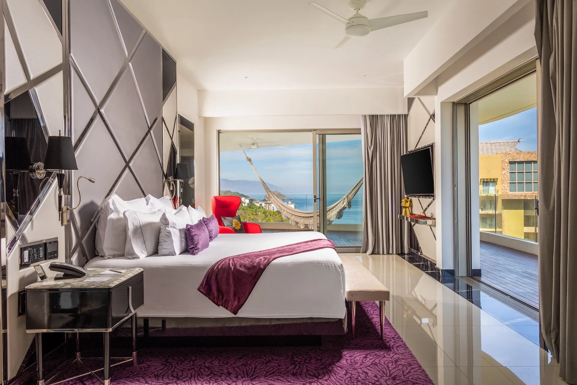 corner suite north hotel mousai puerto vallarta