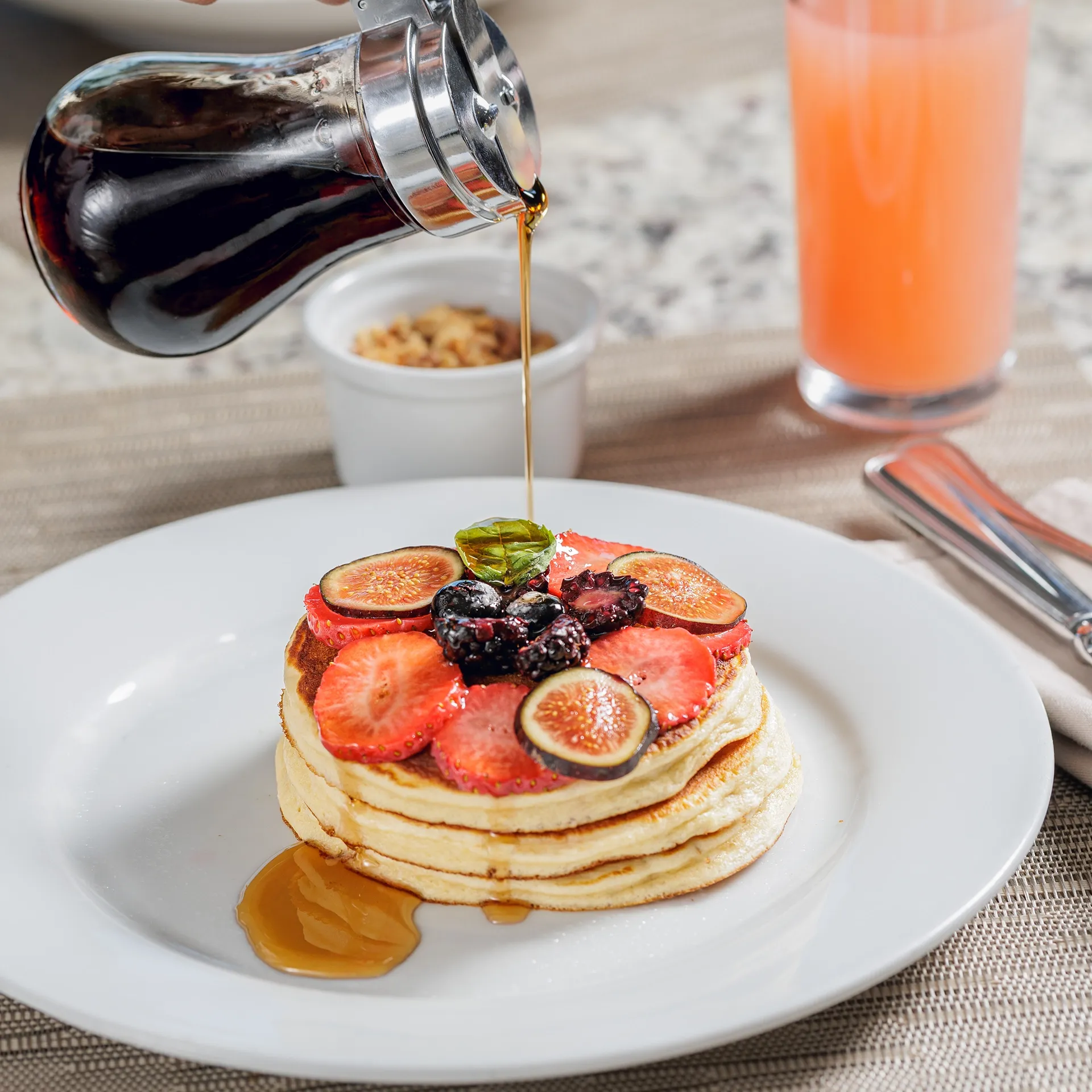 Dining Room service Hot cakes