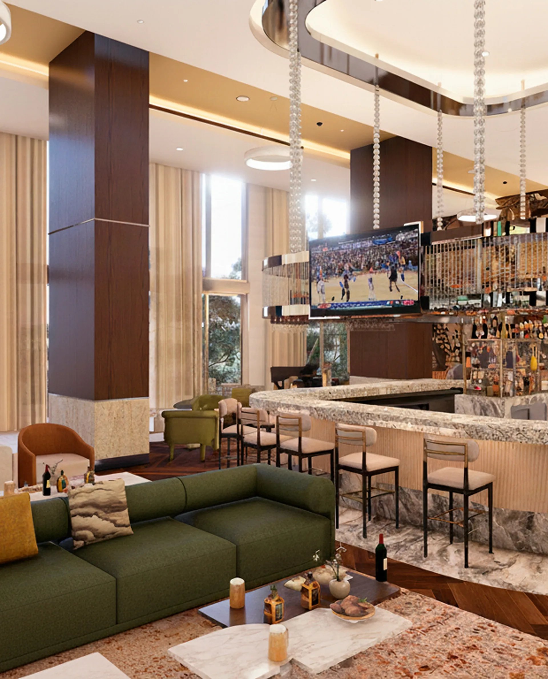 Sport Bar at Sanctuary by Garza Blanca Puerto Vallarta