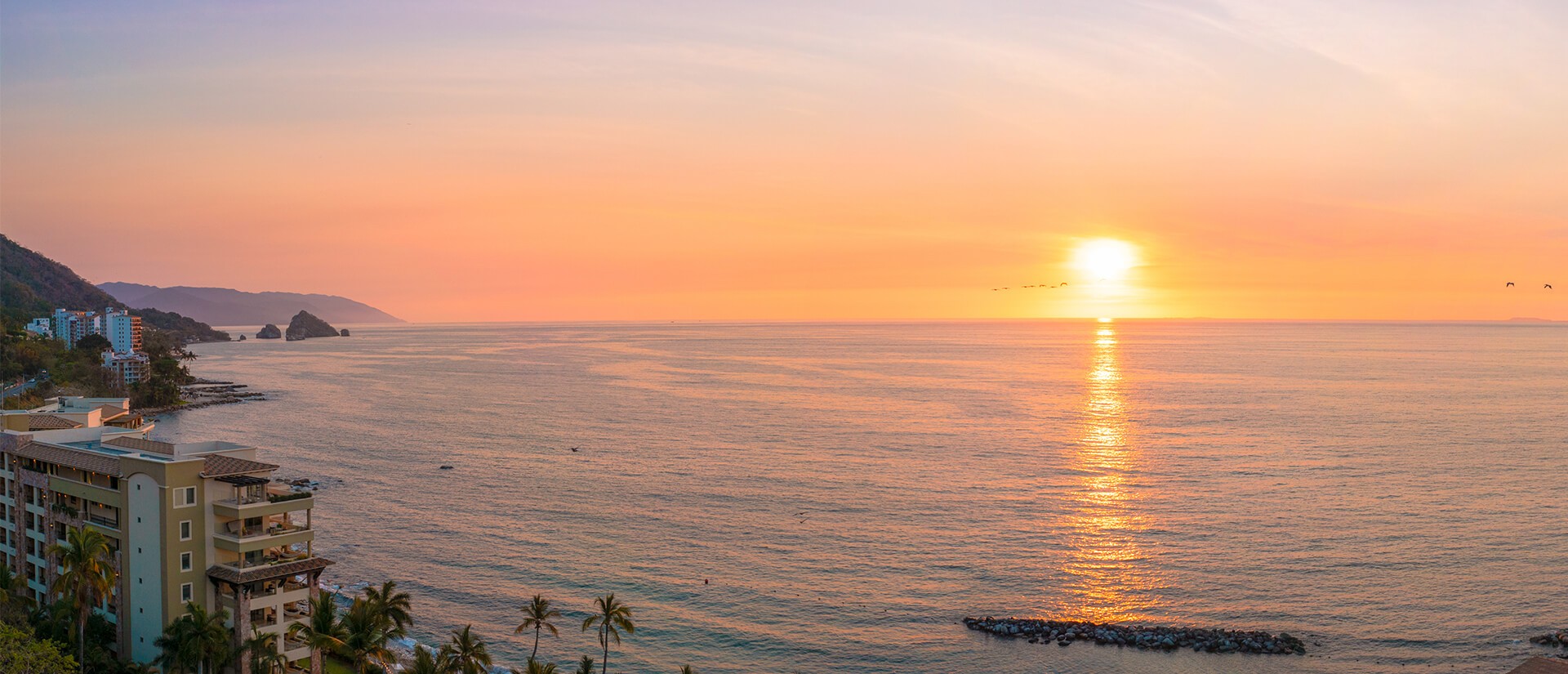 sunset puerto vallarta