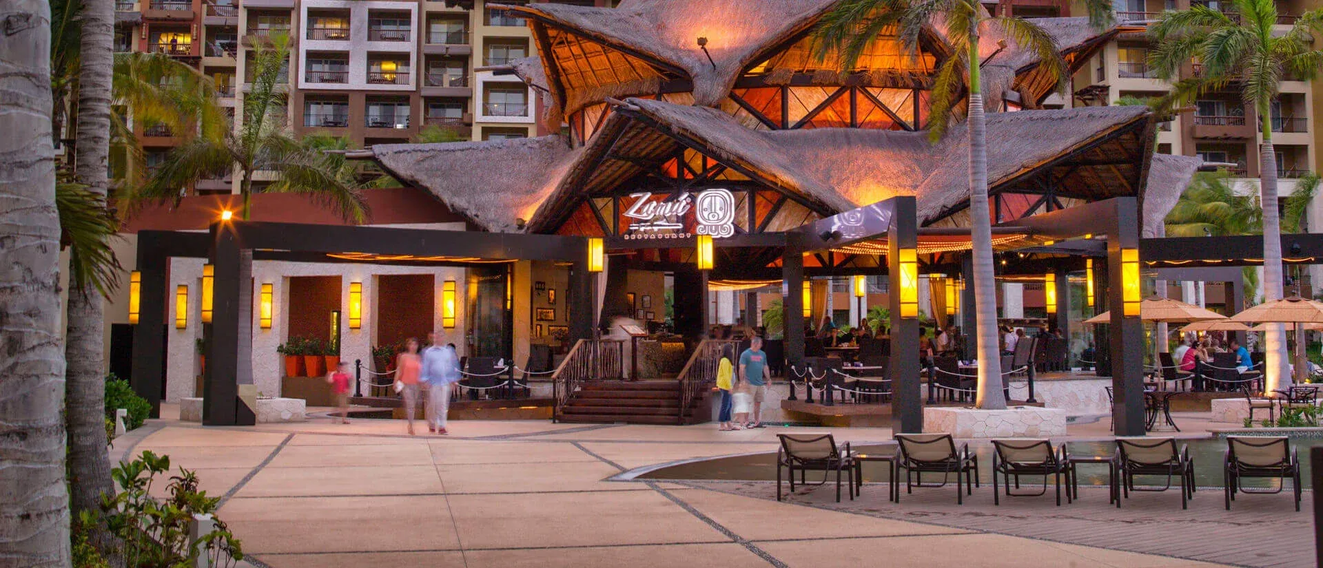 zama restaurante villa palmar cancun