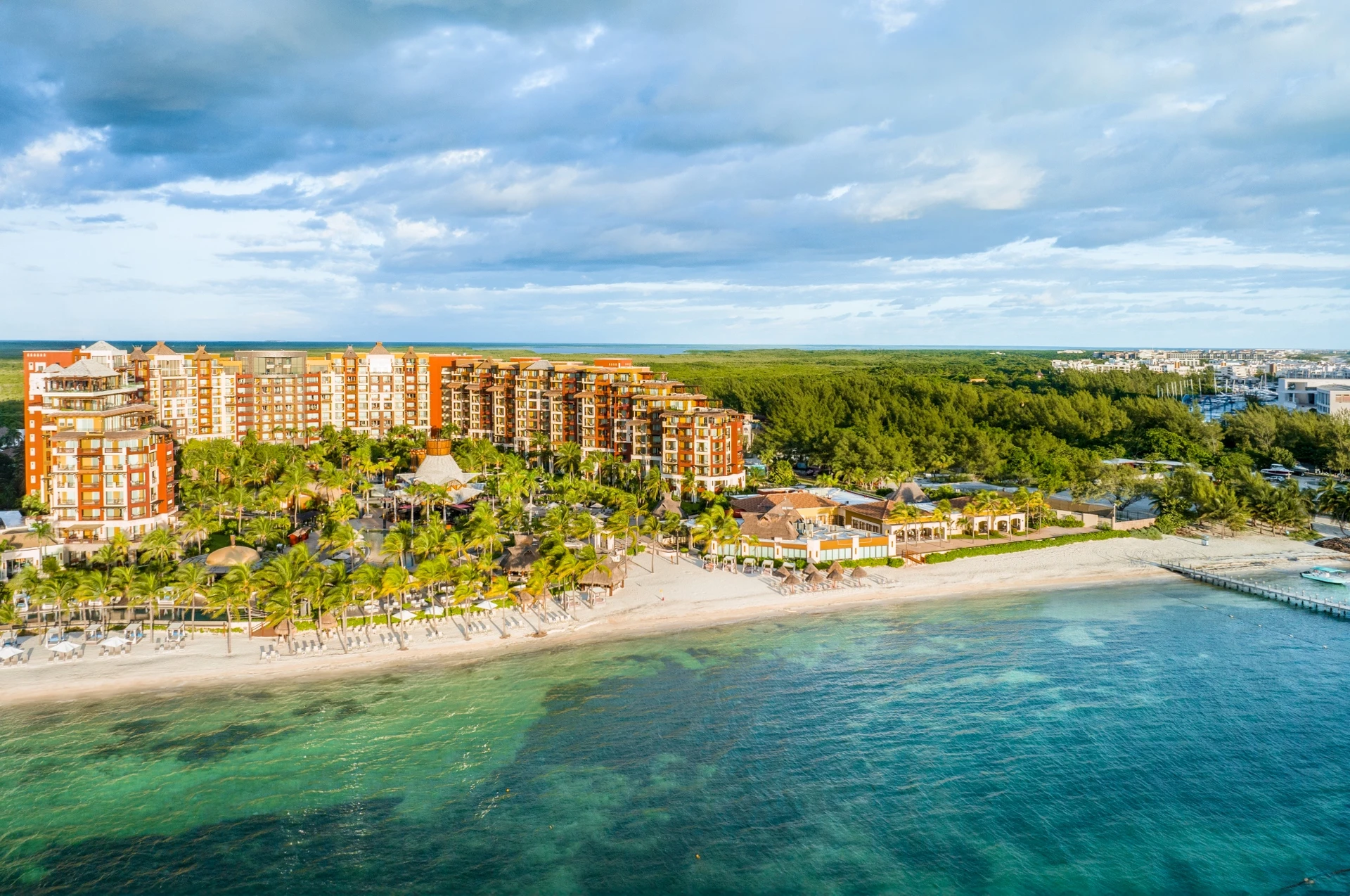 aerial-and-front-view-of-villa-del-palmar-cancun-and-costa-mujeres
