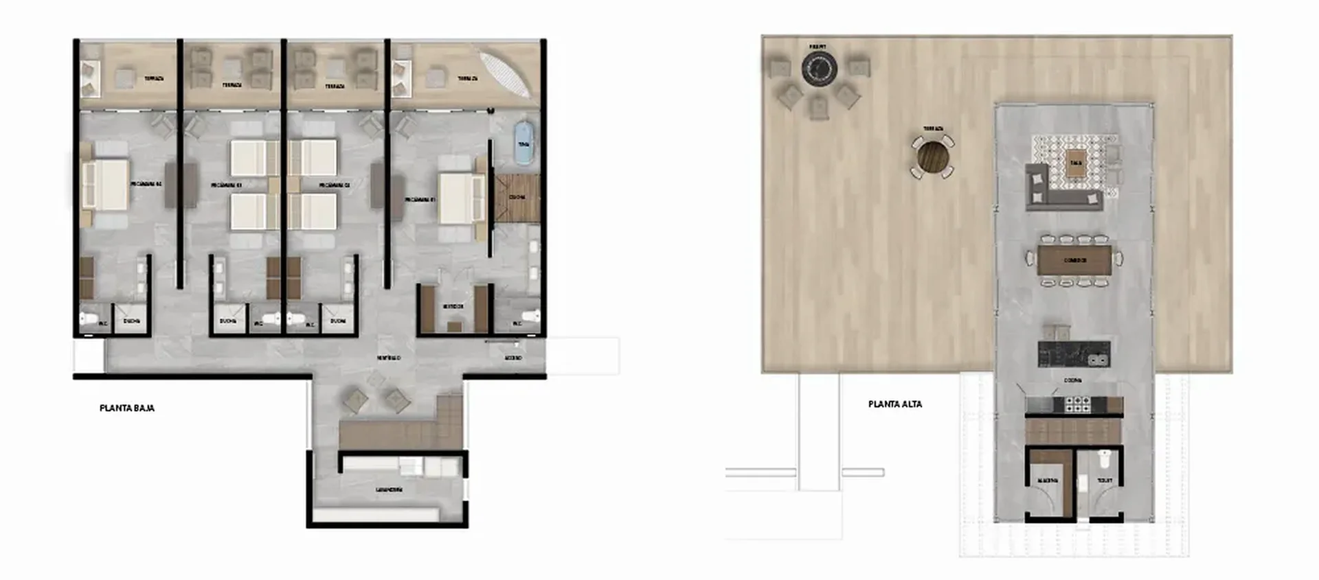 Casa Lago floor plan