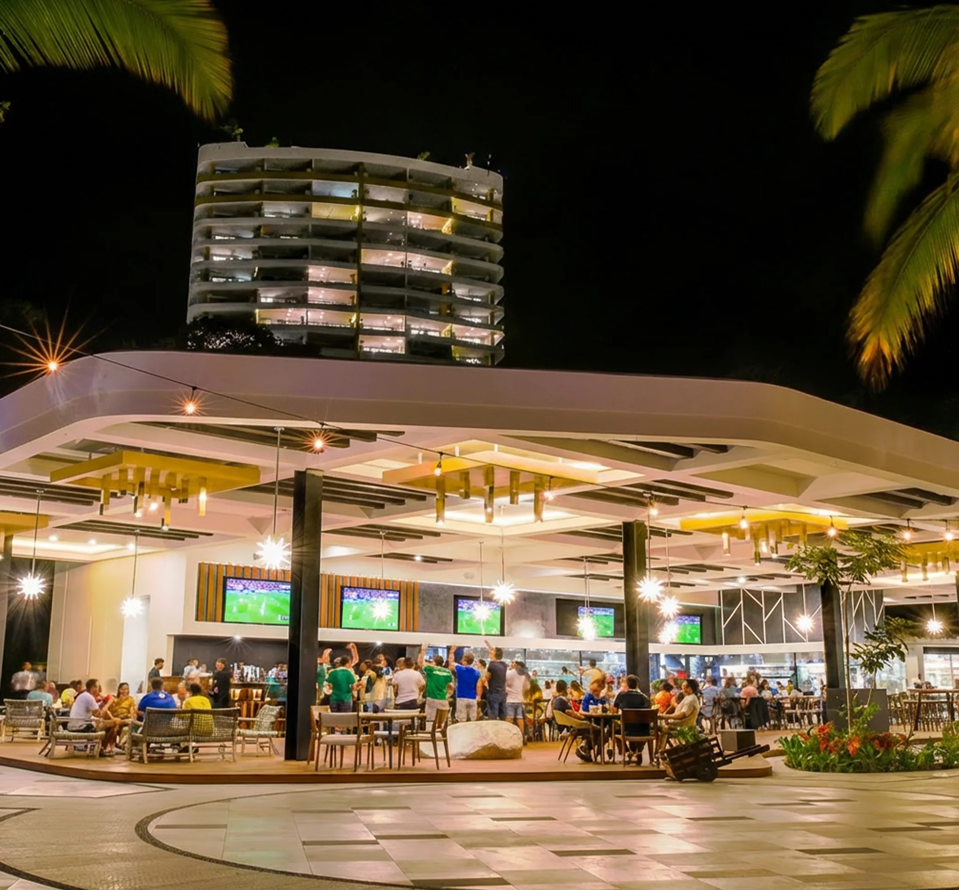 karuma restuarants footbal event