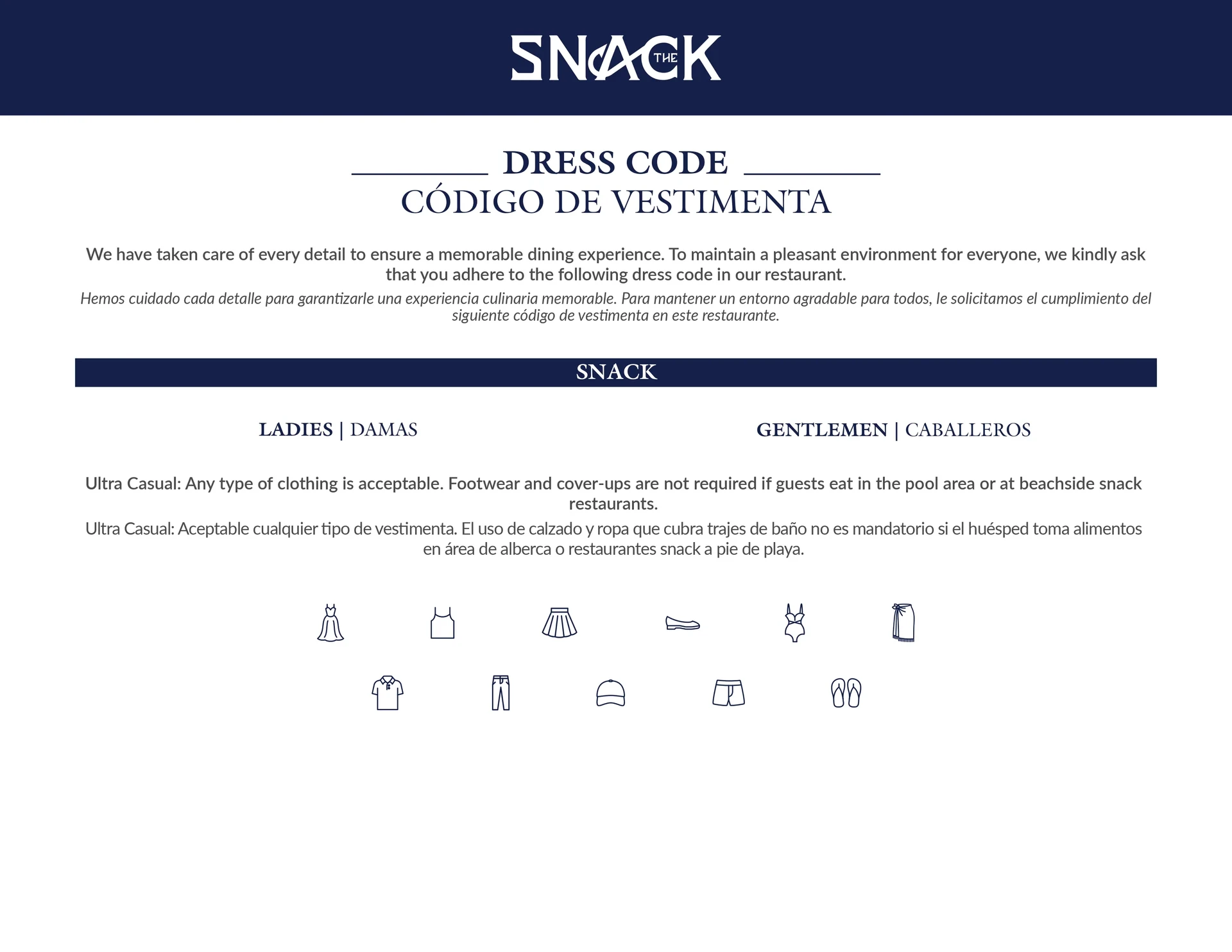 Dress Code (Click To View Details)