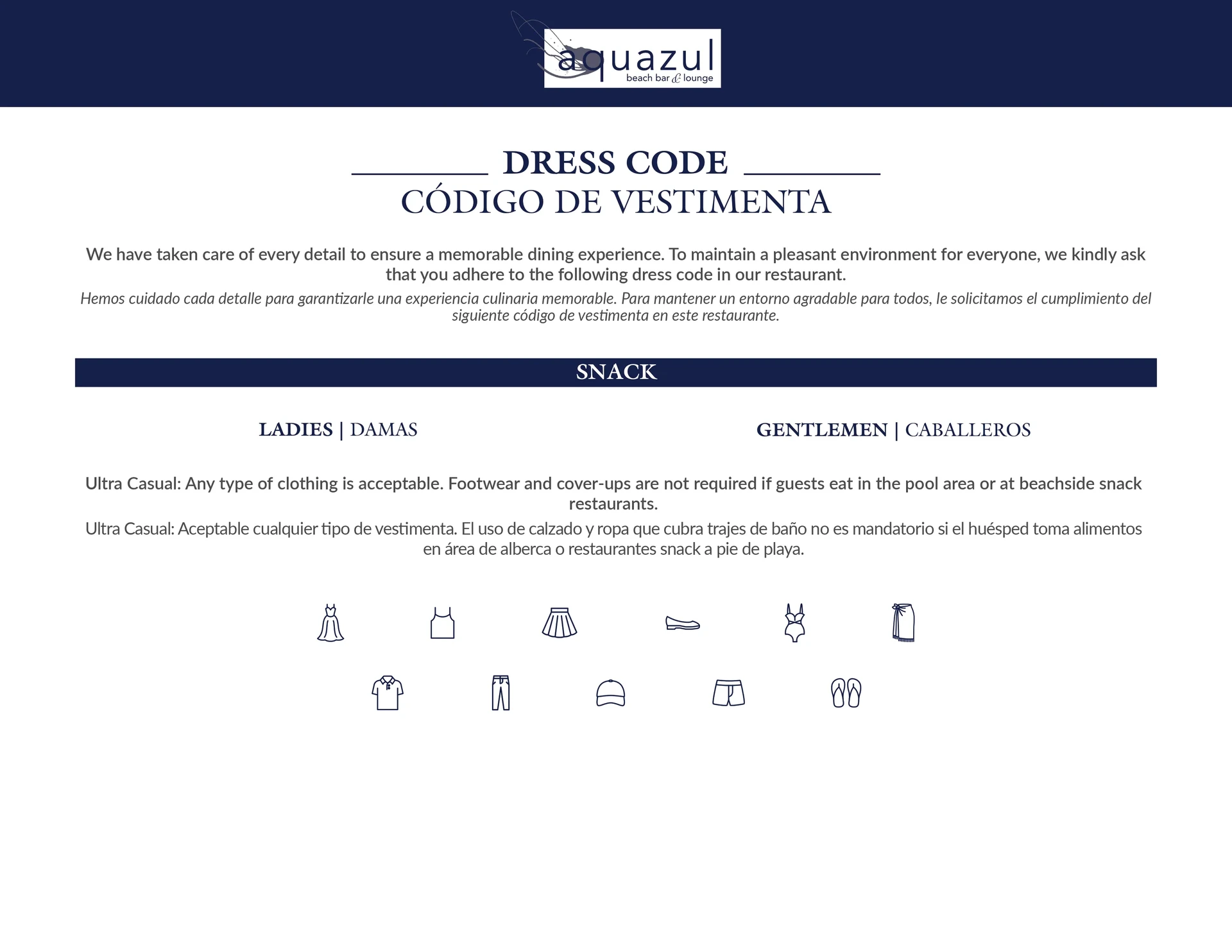 Dress Code (Click To View Details)