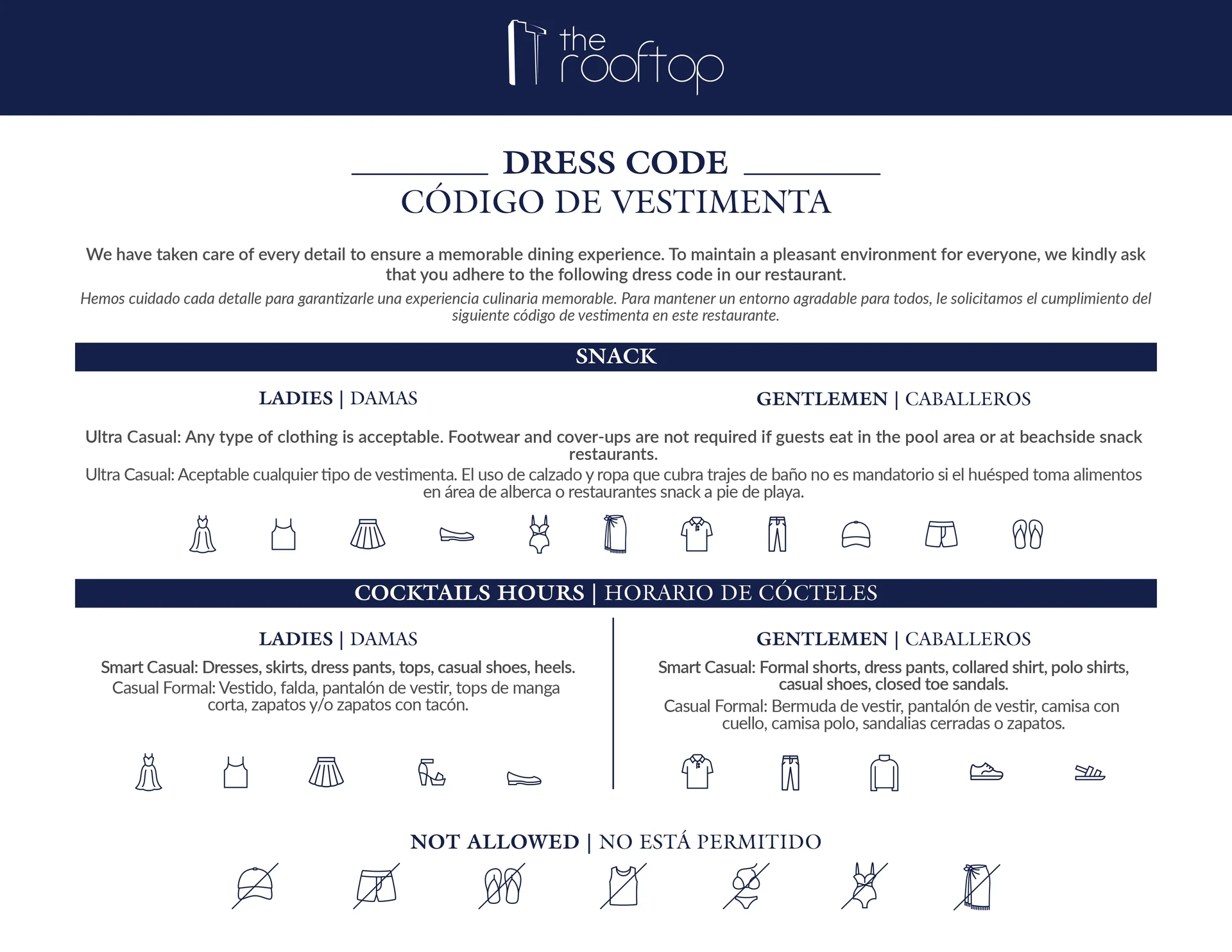 Dress Code (Click To View Details)