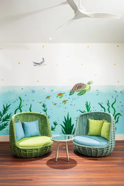 Family Suite at Garza Blanca Sanctuary with spacious living areas, ocean views and a private terrace in Puerto Vallarta.