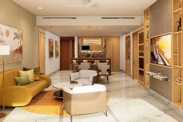 Kitchen in the Sanctuary Two Bedroom Corner Suite at Garza Blanca Puerto Vallarta