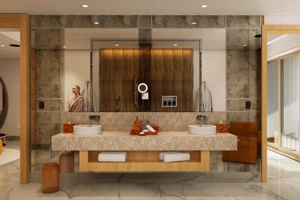 Bathroom in the Sanctuary Three Bedroom Grand Penthouse
