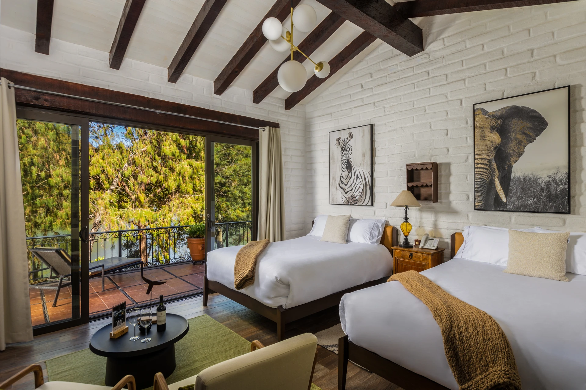 Standard Cabin exterior at Sierra Lago Resort & Spa