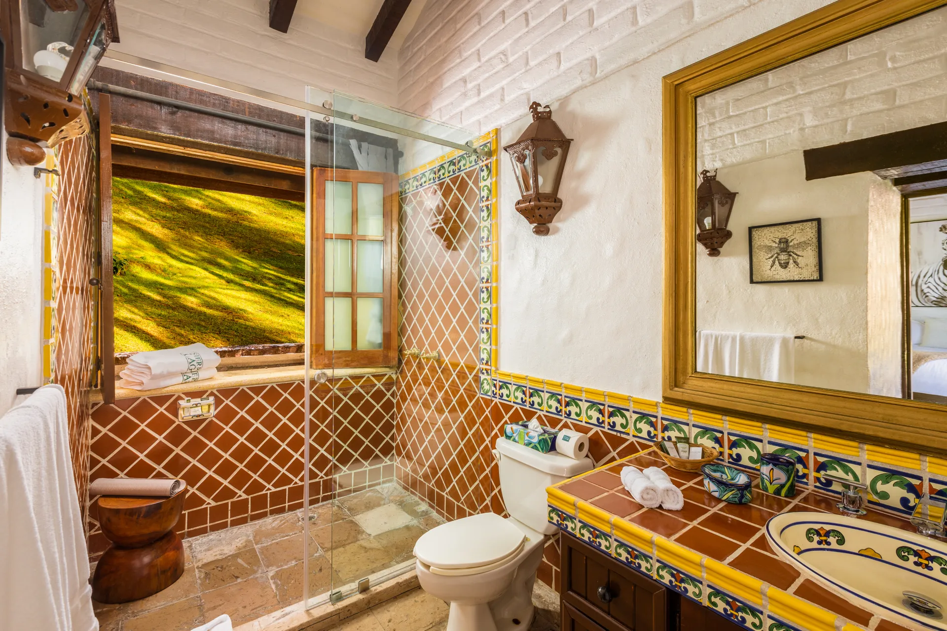 Interior of the Standard Cabin at Sierra Lago Resort & Spa