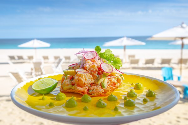 Platillo The Snack Restaurant, Garza Blanca Los Cabos.