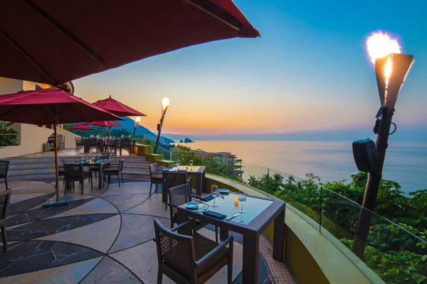 Bocados Restaurant, Garza Blanca Puerto Vallarta.