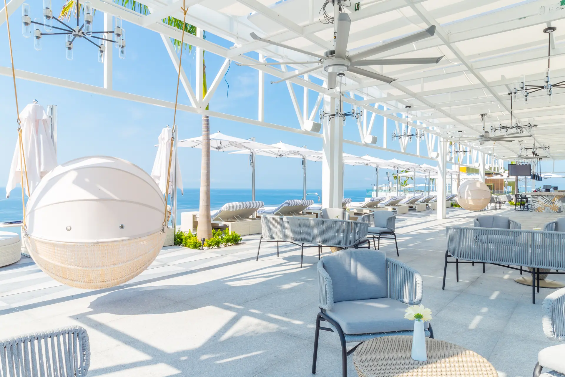 Gourmet bites at The Rooftop South, Hotel Mousai Puerto Vallarta