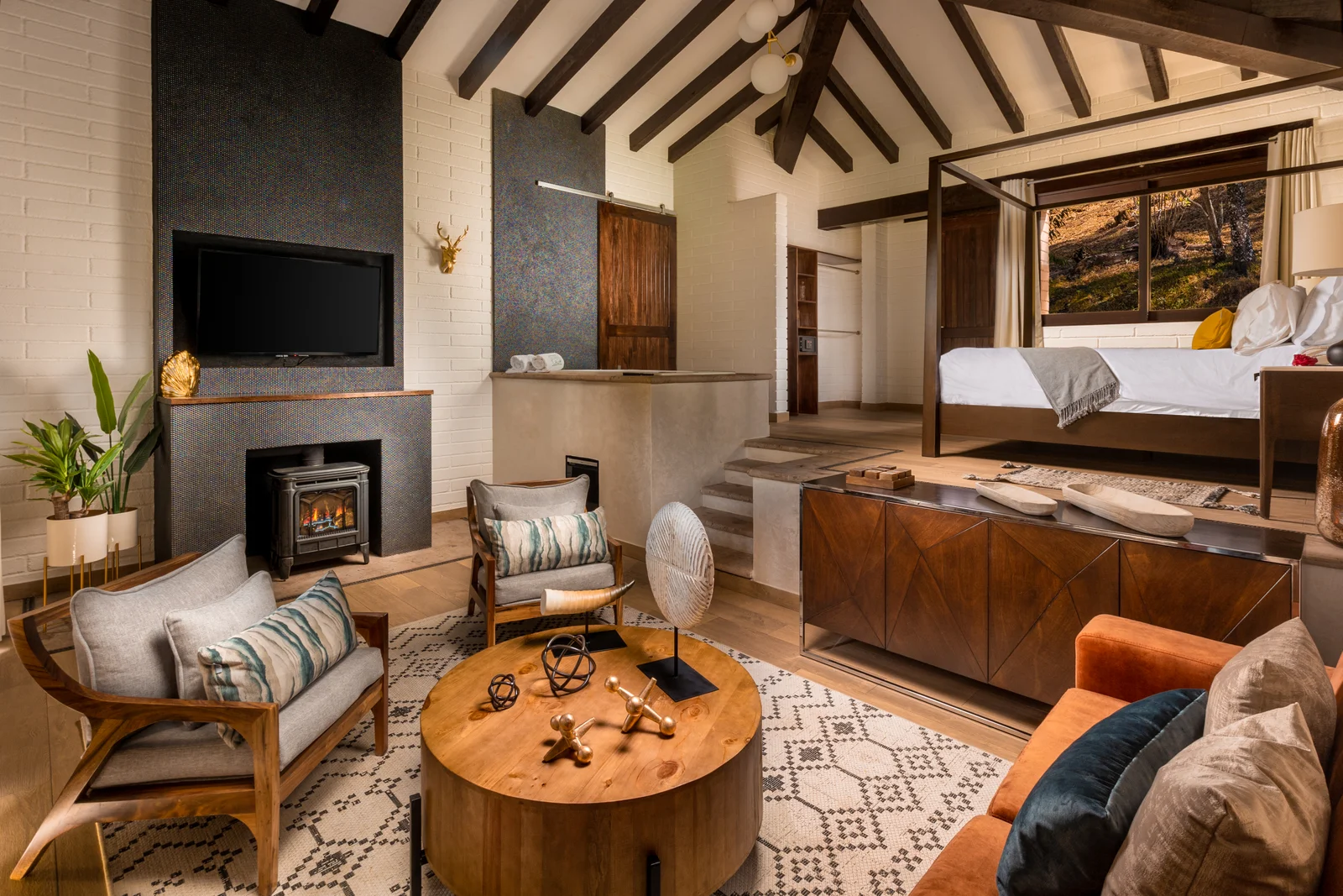 Interior of the 2 Bedroom Master Suite at Sierra Lago Resort & Spa