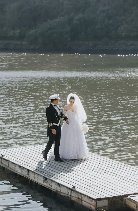 Wedding detail at Sierra Lago Resort & Spa in the forest of Jalisco