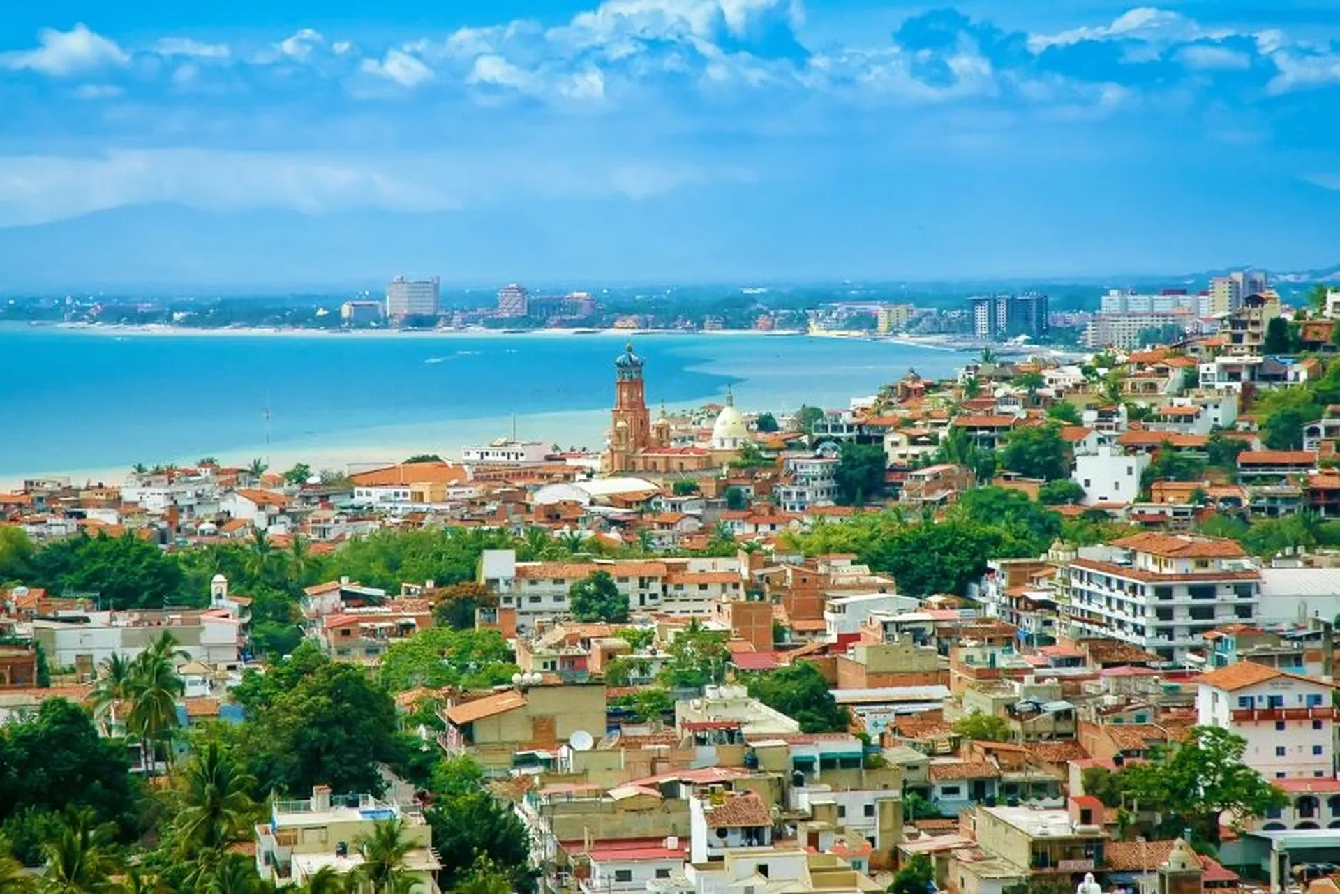 puerto vallarta sunny clear sky