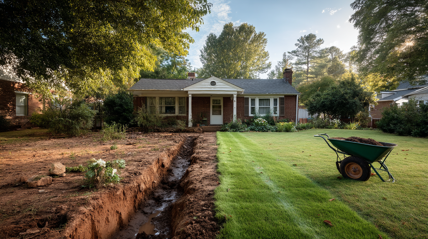 Sod Prep in Raleigh NC From Red Clay to Lush Lawn