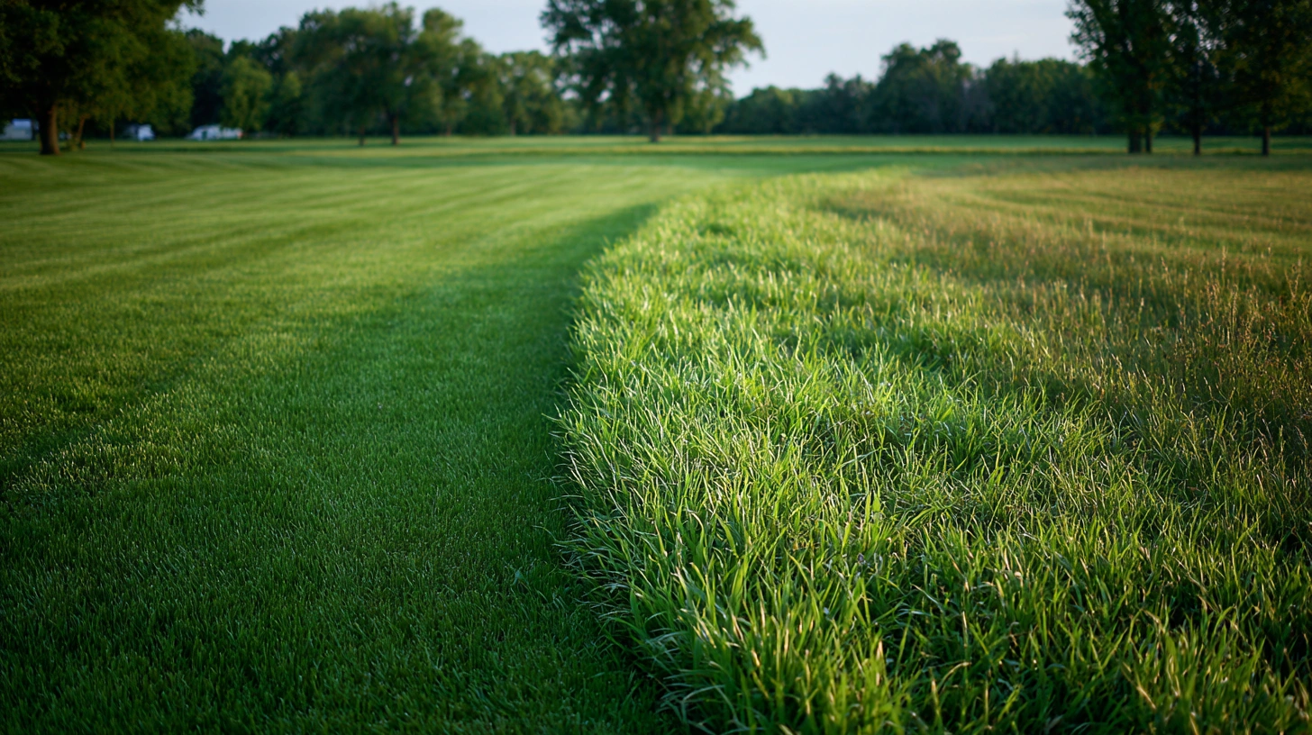 Grassy Weed Control in Zone 5b Kentucky Bluegrass